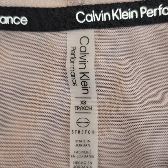 Calvin Klein Performance Dress Womens XS Purple Hooded Sleeveless Zip Pockets - Picture 8 of 13